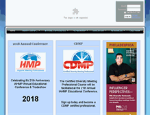 Tablet Screenshot of iahmp.org